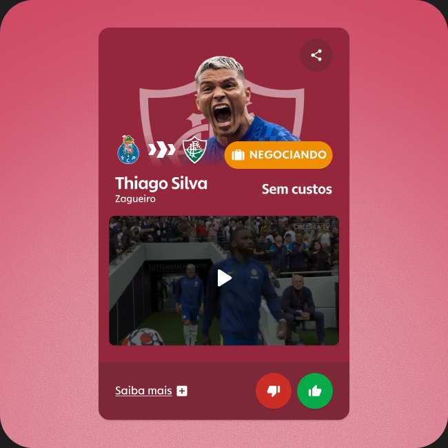 Vai e Vem card across team identities 2