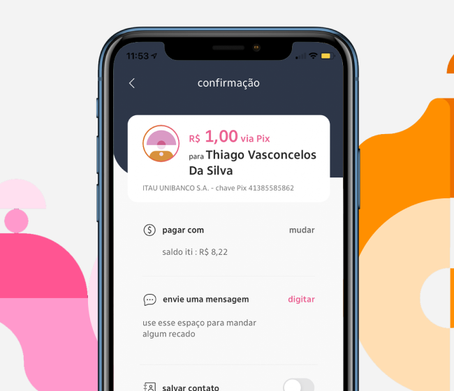 Pix Payment Journey — iti/Itaú
