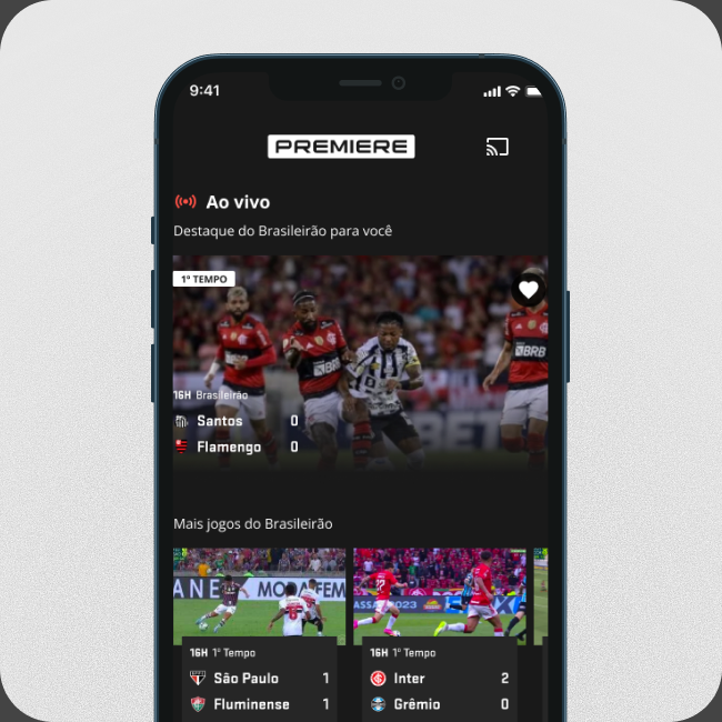 Premiere homescreen 1