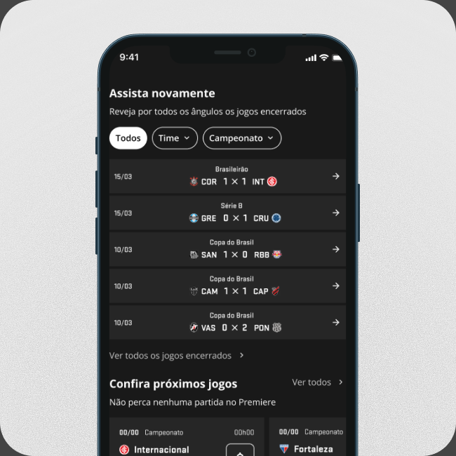 Premiere homescreen 3