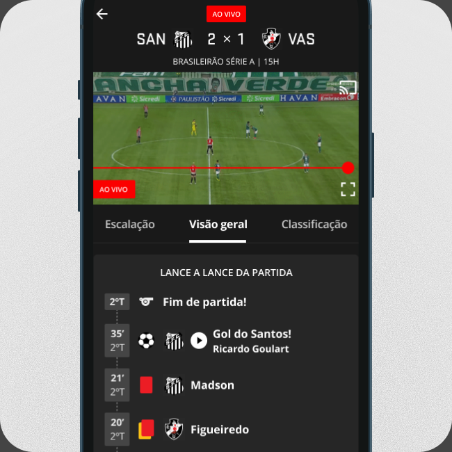 Premiere match centre 2