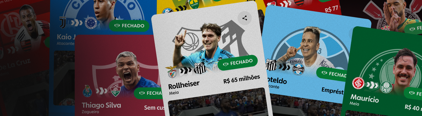 Vai e Vem do Mercado — transfer cards